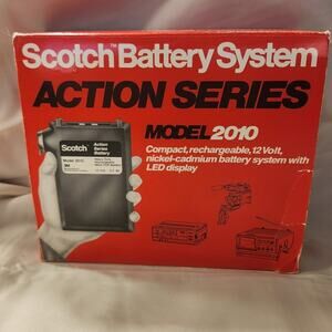 NOS Vintage Scotch Battery System Action Series Model‎ 2010 compact 12v Battery